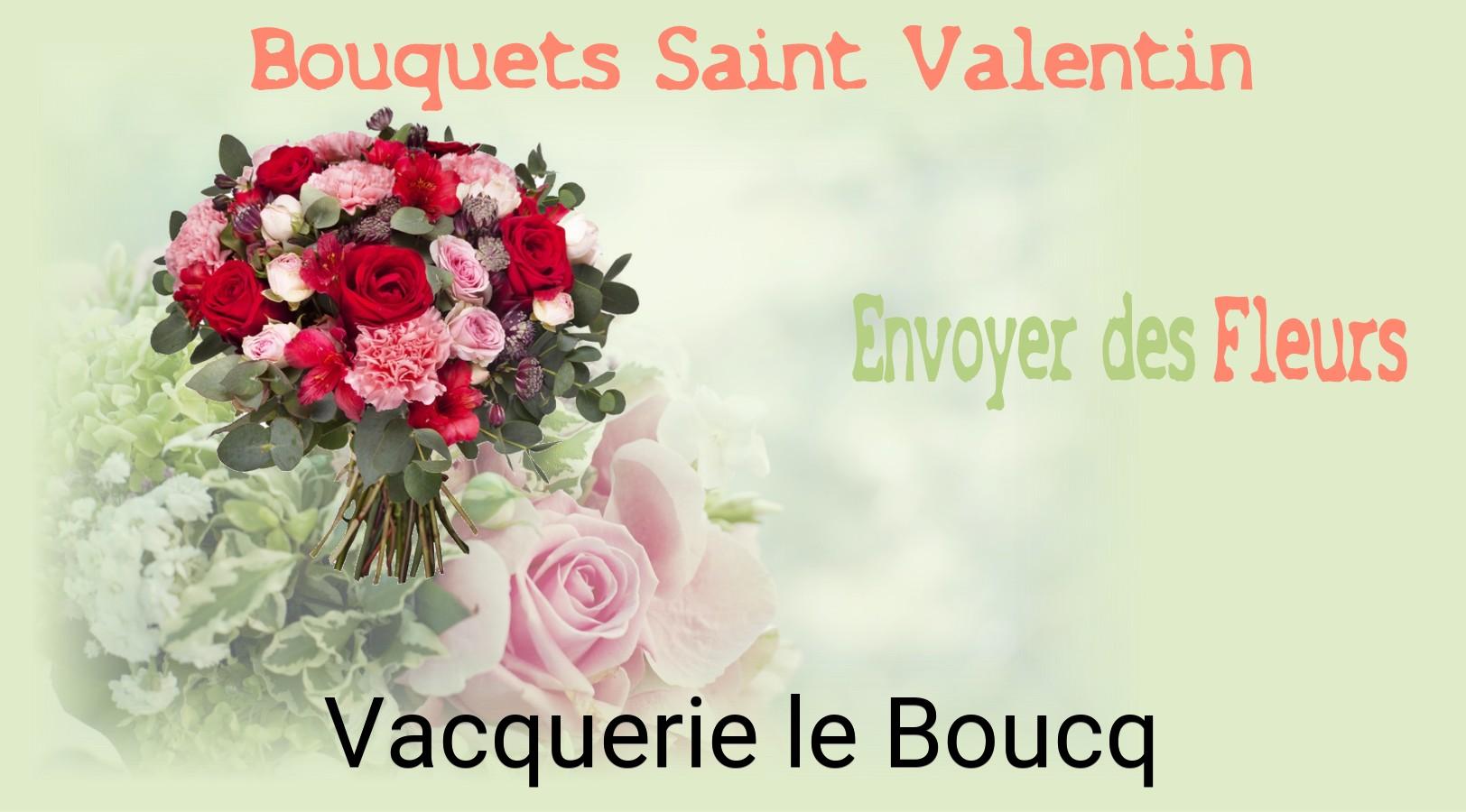 Roses de Saint-Valentin livrées à Vacquerie-le-Boucq